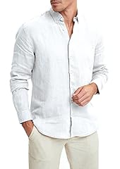 Camicia lino uomo usato  Spedito ovunque in Italia 