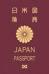 Japan passport notebook d'occasion  Livré partout en France