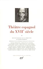 Théâtre espagnol xviie d'occasion  Livré partout en France