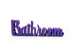Bathroom freestanding sign for sale  Delivered anywhere in UK