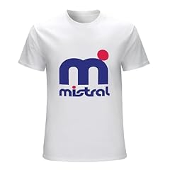 Mistral logo shirt usato  Spedito ovunque in Italia 