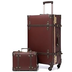 Urecity vintage luggage for sale  Delivered anywhere in USA 