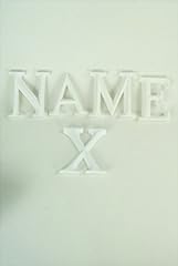 Letter white wooden for sale  Delivered anywhere in UK