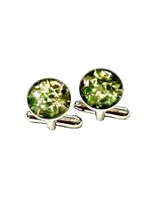 Silver cufflinks silver for sale  Delivered anywhere in UK