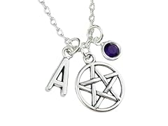 Personalised pentacle necklace for sale  Delivered anywhere in UK
