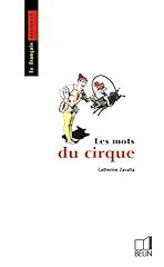 Mots cirque d'occasion  Livré partout en France