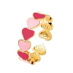 Colorful enamel heart for sale  Delivered anywhere in USA 