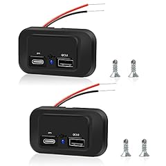 2pcs prise chargeur d'occasion  Livré partout en France