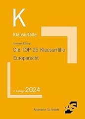 Top klausurfälle europarecht gebraucht kaufen  Wird an jeden Ort in Deutschland