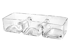 Glass sectional relish for sale  Delivered anywhere in USA 