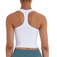 Women cropped racerback for sale  Delivered anywhere in USA 