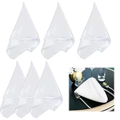 6pcs cloth napkins for sale  Delivered anywhere in UK