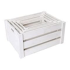 Set cassette legno usato  Spedito ovunque in Italia 