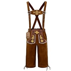 Adisno lederhosen oktoberfest usato  Spedito ovunque in Italia 