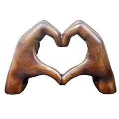 Heart hands sculpture for sale  Delivered anywhere in UK