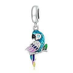 Pendente charm pappagallo usato  Spedito ovunque in Italia 