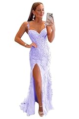 Lavender split prom for sale  Delivered anywhere in USA 