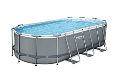 Bestway Power Steel 18' x 9' x 48" Oval Above Ground for sale  Delivered anywhere in USA 