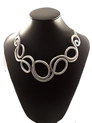 Collana alluminio gioiello usato  Spedito ovunque in Italia 
