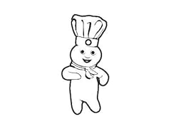 Designs pillsbury doughboy for sale  Delivered anywhere in USA 