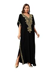 Abaowedding black kaftan for sale  Delivered anywhere in USA 
