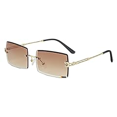Gleyemor rimless rectangle for sale  Delivered anywhere in USA 
