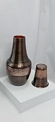 Copper water pitcher for sale  Delivered anywhere in UK