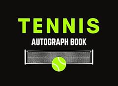 Tennis autograph book for sale  Delivered anywhere in USA 