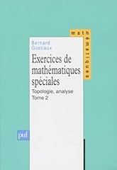 Exercices mathématiques spéc d'occasion  Livré partout en France