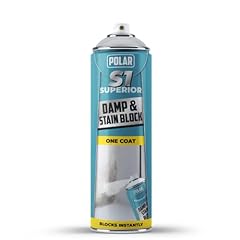 Used, Polar Damp & Stain Block Spray - Matt White - 500ml for sale  Delivered anywhere in UK