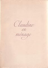 Claudine ménage. illustration d'occasion  Livré partout en France
