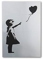 Banksy stencil con usato  Spedito ovunque in Italia 