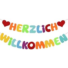 Herzlich willkommen banner gebraucht kaufen  Wird an jeden Ort in Deutschland