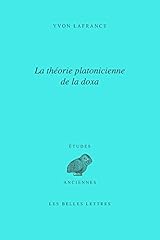 Théorie platonicienne doxa d'occasion  Livré partout en France