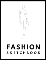 Fashion design sketchbook for sale  Delivered anywhere in UK