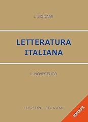 Letteratura italiana. novecent usato  Spedito ovunque in Italia 
