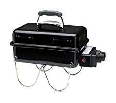 Weber Go-Anywhere Gas Grill, portable, 42 x 26 cm, for sale  Delivered anywhere in UK