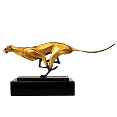 Bronze leopard sculpture for sale  Delivered anywhere in UK