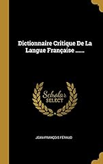 Dictionnaire critique langue for sale  Delivered anywhere in UK