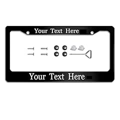 Custom aluminum license for sale  Delivered anywhere in USA 