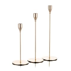 Golden Candlestick Holders Taper Candle Stand, Set for sale  Delivered anywhere in USA 