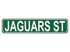 Roscan jaguars straßenschild gebraucht kaufen  Wird an jeden Ort in Deutschland