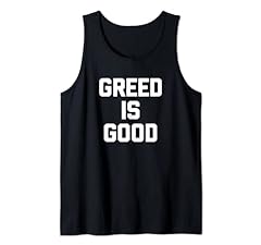 Greed good shirt usato  Spedito ovunque in Italia 