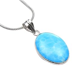 Larimar pendant gemstone for sale  Delivered anywhere in UK