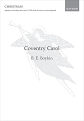 Coventry carol satb for sale  Delivered anywhere in UK