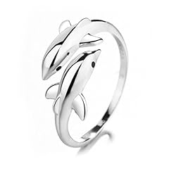 Bague double dauphins d'occasion  Livré partout en France