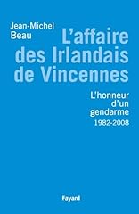 Affaire irlandais vincennes d'occasion  Livré partout en France