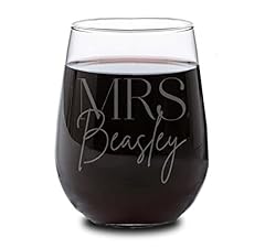 Mrs. wine glass for sale  Delivered anywhere in USA 