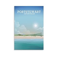 Vintage portstewart poster for sale  Delivered anywhere in UK