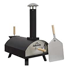 Dellonda Portable Wood-Fired 14" Pizza Oven and Smoking, used for sale  Delivered anywhere in Ireland